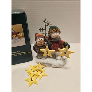 Vintage Christmas Walnut Creek Star Of Wonder Countdown Figure 2005
